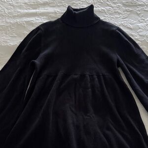 Elegant Black Turtleneck Sweater